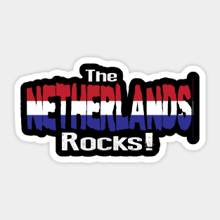 Netherlands Rocks! Sticker